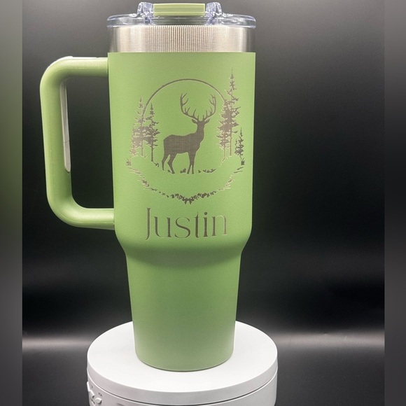 40oz Powder Coated Big Swig Tumbler WATERCREST - Picture 10 of 11